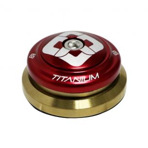 Pride Ti45 Tapered Headset - Red