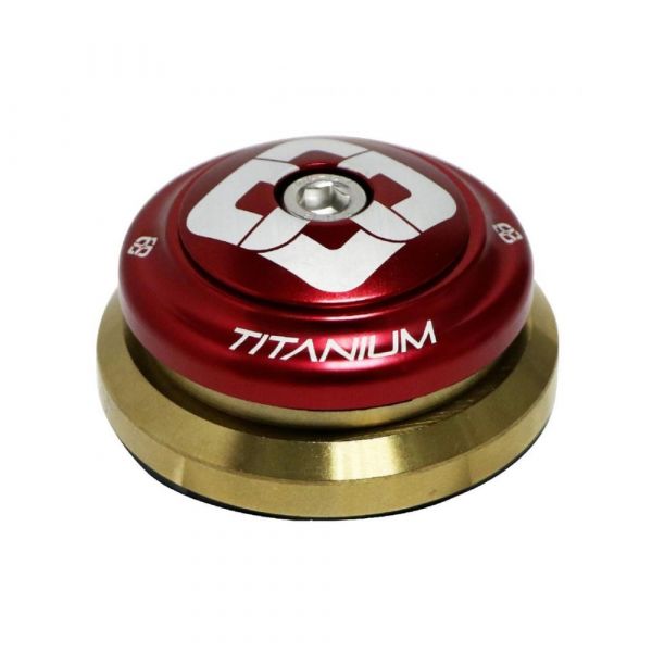 Pride Ti45 Tapered Headset - Red