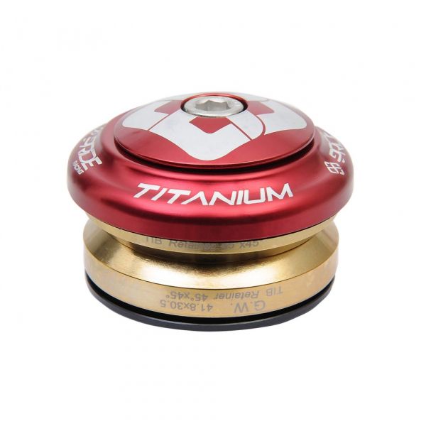 Jeu De Direction Pride Ti45 Titanium - Red