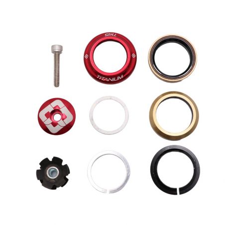 Jeu De Direction Pride Ti45 Titanium - Red