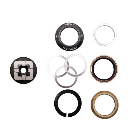 Jeu De Direction Pride Ti45 Titanium - Black